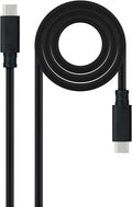 NANOCABLE CABLE USB 3.1 GEN2 10GBPS 5A, 4K/60HZ, USB-C/M-USB - imagen 1