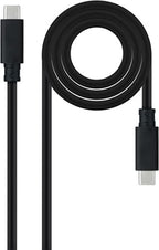 NANOCABLE CABLE USB 3.1 GEN2 10GBPS 5A, 4K/60HZ, USB-C/M-USB - imagen 1