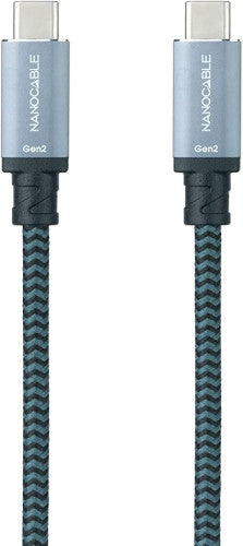 NANOCABLE CABLE USB 3.1 GEN2 10GBPS 5A, 4K/60HZ, USB-C/M-USB - imagen 2