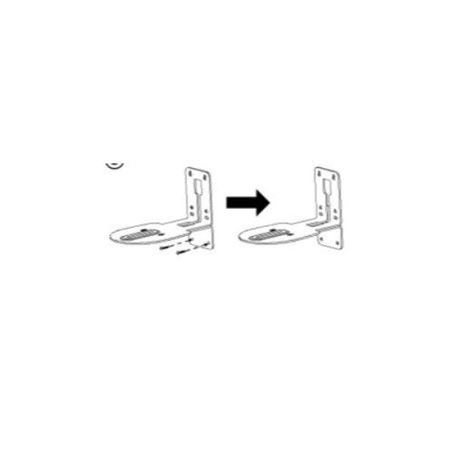 AVER ACCESORIES DL30 AND DL10 WALL-MOUNT KIT WALL-MOUNT KIT BRACKET FOR DL30 AND DL10 (60S5000000AC)
