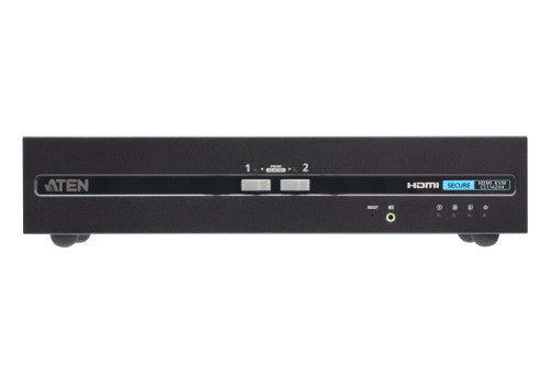 Imagen de ATEN Switch KVM de seguridad avanzada HDMI dual display USB de 2 puertos (compatible con PSD PP v4.0)