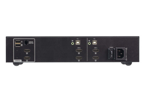 ATEN Switch KVM de seguridad avanzada HDMI dual display USB de 2 puertos (compatible con PSD PP v4.0) - imagen 2