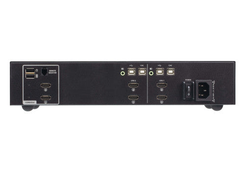 ATEN Switch KVM de seguridad avanzada HDMI dual display USB de 2 puertos con CAC (compatible con PSD PP v4.0) - imagen 2