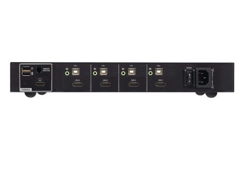 ATEN Switch KVM de seguridad avanzada HDMI USB de 4 puertos (compatible con PSD PP v4.0) - imagen 2