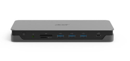 Acer USB Type-C Gen 1 Dock Alámbrico USB 3.2 Gen 1 (3.1 Gen 1) Type-C Gris - imagen 1