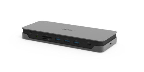 Acer USB Type-C Gen 1 Dock Alámbrico USB 3.2 Gen 1 (3.1 Gen 1) Type-C Gris - imagen 3