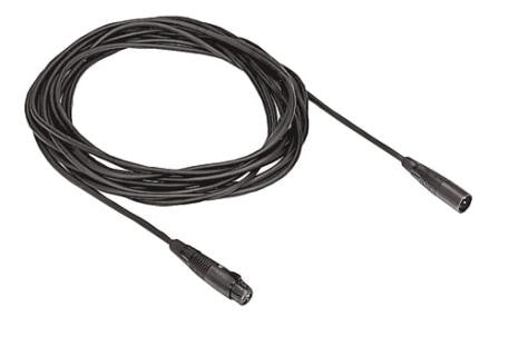 Bosch Cable Alargador Micrófono LBC1208/40 XLR Macho/Hembra 10m Negro