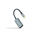 Nanocable Conversor USB-C a DisplayPort 8K Aluminio, 15 cm, Gris - imagen 1