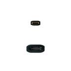 Nanocable Conversor USB-C a DisplayPort 8K Aluminio, 15 cm, Gris - imagen 3