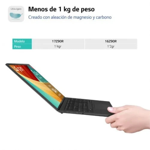 LG PORTATIL  (17Z90R-E.AD75B) 17"/CORE I7-1360P/32 GB RAM/512 GB SSD/W11 - imagen 3