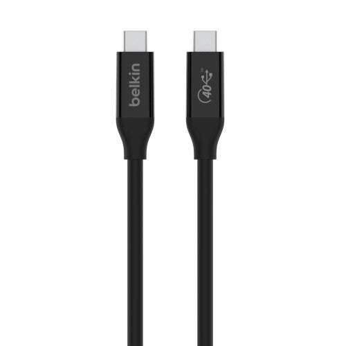 Belkin INZ001bt0.8MBK cable USB 0,8 m USB4 Gen 3x2 USB C Negro - imagen 1