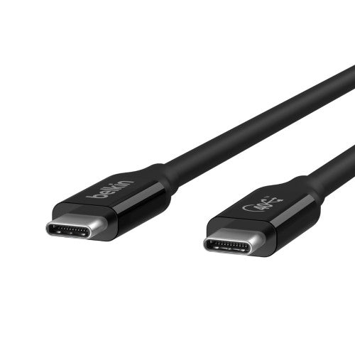 Belkin INZ001bt0.8MBK cable USB 0,8 m USB4 Gen 3x2 USB C Negro - imagen 2