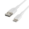 Belkin CAB001BT2MWH cable USB 2 m USB A USB C Blanco - imagen 1
