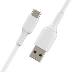 Belkin CAB001BT2MWH cable USB 2 m USB A USB C Blanco - imagen 2