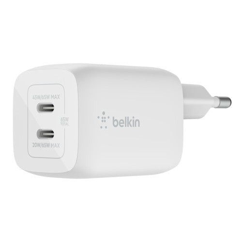 Belkin WCH013vfWH Portátil, Smartphone, Tableta Blanco Corriente alterna Carga rápida Interior - imagen 1