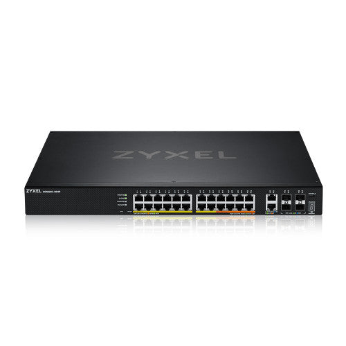 Zyxel XGS2220-30HP Gestionado L3 Gigabit Ethernet (10/100/1000) Energía sobre Ethernet (PoE) Negro - imagen 1