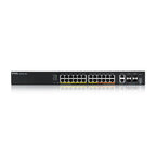 Zyxel XGS2220-30HP Gestionado L3 Gigabit Ethernet (10/100/1000) Energía sobre Ethernet (PoE) Negro - imagen 2