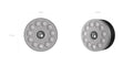 Imagen de Ezviz Cerradura Inteligente CS-DL01S/DL01CP Diseño Elegante Teclado Incluido