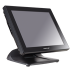 Posiflex PS3615GNS128W14 Todo-en-Uno 2 GHz J6412 38,1 cm (15") 1024 x 768 Pixeles Pantalla táctil Negro - imagen 1