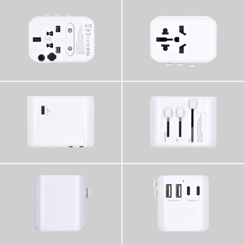 Ewent EW1470 adaptador de enchufe eléctrico Universal Blanco - imagen 2
