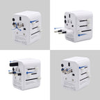Ewent EW1470 adaptador de enchufe eléctrico Universal Blanco - imagen 3