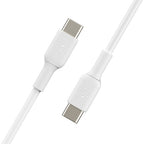 Belkin CAB003BT1MWH cable USB 1 m USB C Blanco - imagen 2