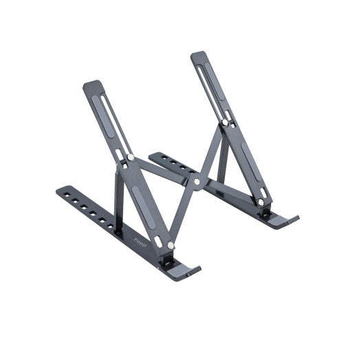 TooQ Soporte Elevador para Portátiles, Tablets, Móviles y Libros, Gris Oscuro - imagen 1