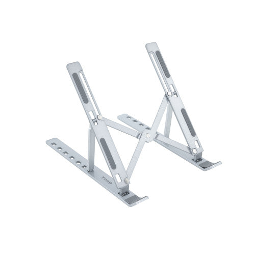 TooQ Soporte Elevador para Portátiles, Tablets, Móviles y Libros, Plata - imagen 1