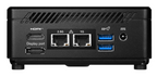 MSI Cubi 12M-001EU i7-1255U mini PC Intel® Core™ i7 16 GB DDR4-SDRAM 512 GB SSD Windows 11 Home Negro - imagen 3