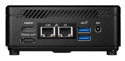 MSI Cubi 12M-001EU i7-1255U mini PC Intel® Core™ i7 16 GB DDR4-SDRAM 512 GB SSD Windows 11 Home Negro - imagen 3