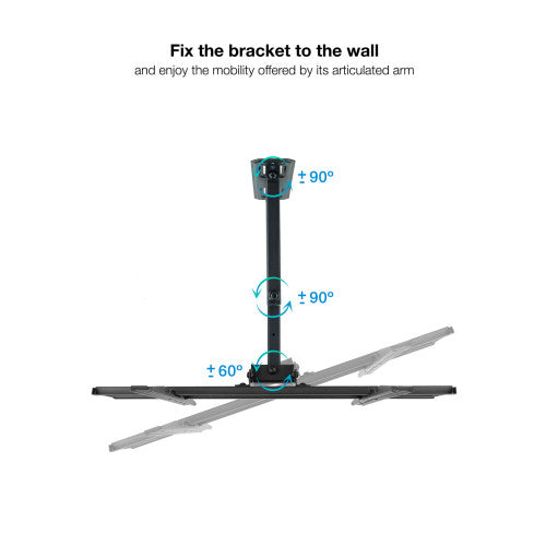 TooQ Soporte de pared para pantallas 32”- 55” - imagen 3