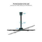 TooQ Soporte de pared para pantallas 32”- 55” - imagen 3