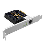 TP-Link Adaptador de Red PCIe TX201 2.5 Gbps Soporte 100/1000 Mbps RJ45 - imagen 2