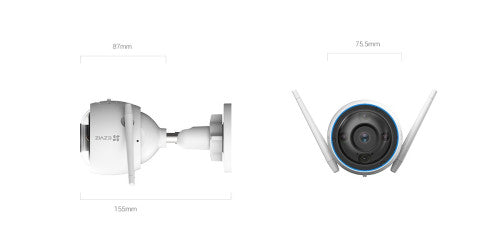 Ezviz Cámara IP Interior CS-H3-R100-1H3WKFL 2K Color Visión Nocturna Inteligente - imagen 2