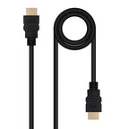 Nanocable Cable HDMI V2.0 4K@60Hz 18Gbps A/M-A/M, 7.0 m, Negro - imagen 1