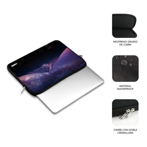 SUBBLIM Funda Ordenador Neopreno Trendy Sleeve Neo Mountain 15,6" - imagen 3