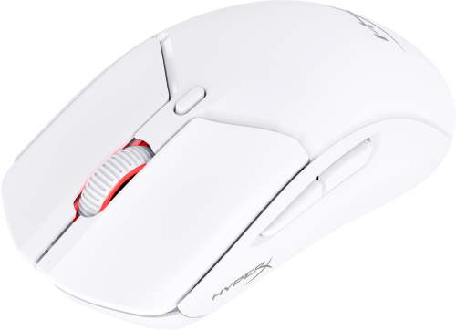 HyperX Pulsefire Haste 2: ratón gaming inalámbrico (blanco) - imagen 1