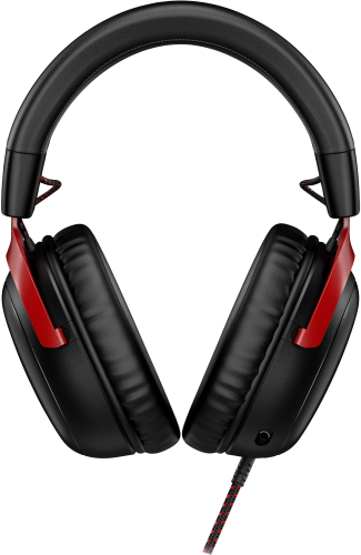 HyperX HP HyperX Cloud III - Auriculares gaming (negro-rojo) - imagen 1