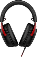 HyperX HP HyperX Cloud III - Auriculares gaming (negro-rojo) - imagen 1