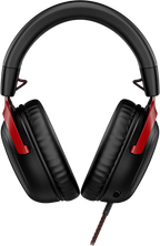 HyperX HP HyperX Cloud III - Auriculares gaming (negro-rojo) - imagen 1