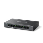 Mercusys MS108GP switch Gestionado Gigabit Ethernet (10/100/1000) Energía sobre Ethernet (PoE) Negro - imagen 2
