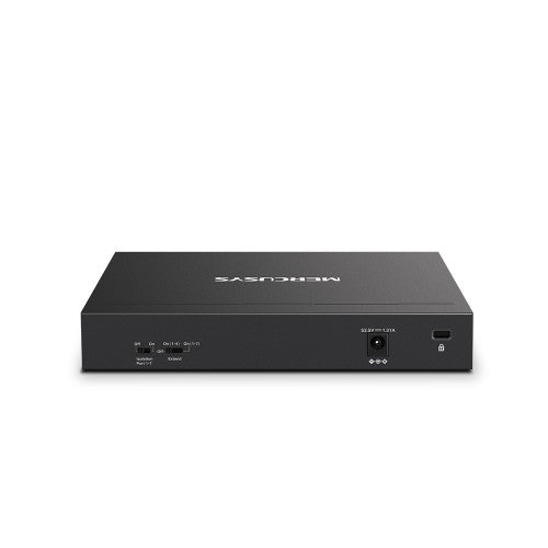 Mercusys MS108GP switch Gestionado Gigabit Ethernet (10/100/1000) Energía sobre Ethernet (PoE) Negro - imagen 3