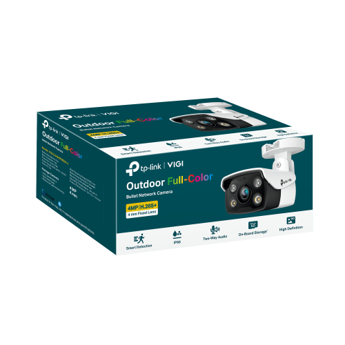 TP-Link Cámara IP Exterior VIGI C340(2.8mm) 4 MP Full-Color Visión Nocturna IR - imagen 2