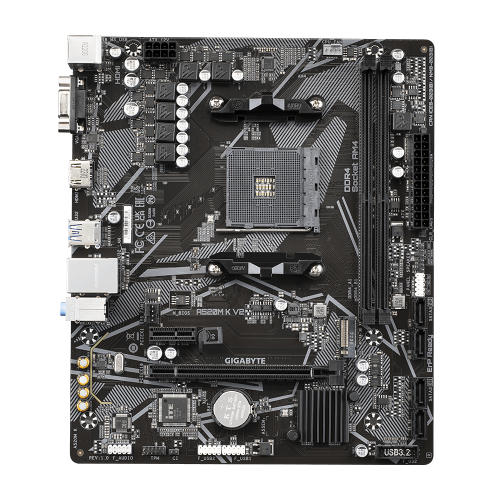 Gigabyte A520M K V2 placa base AMD A520 Zócalo AM4 micro ATX - imagen 1