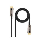 NANOCABLE CABLE HDMI V2.0 AOC 4K@60HZ 18Gbps NEGRO 30 M - imagen 1