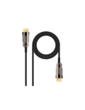 NANOCABLE CABLE HDMI V2.0 AOC 4K@60HZ 18Gbps NEGRO 15 M