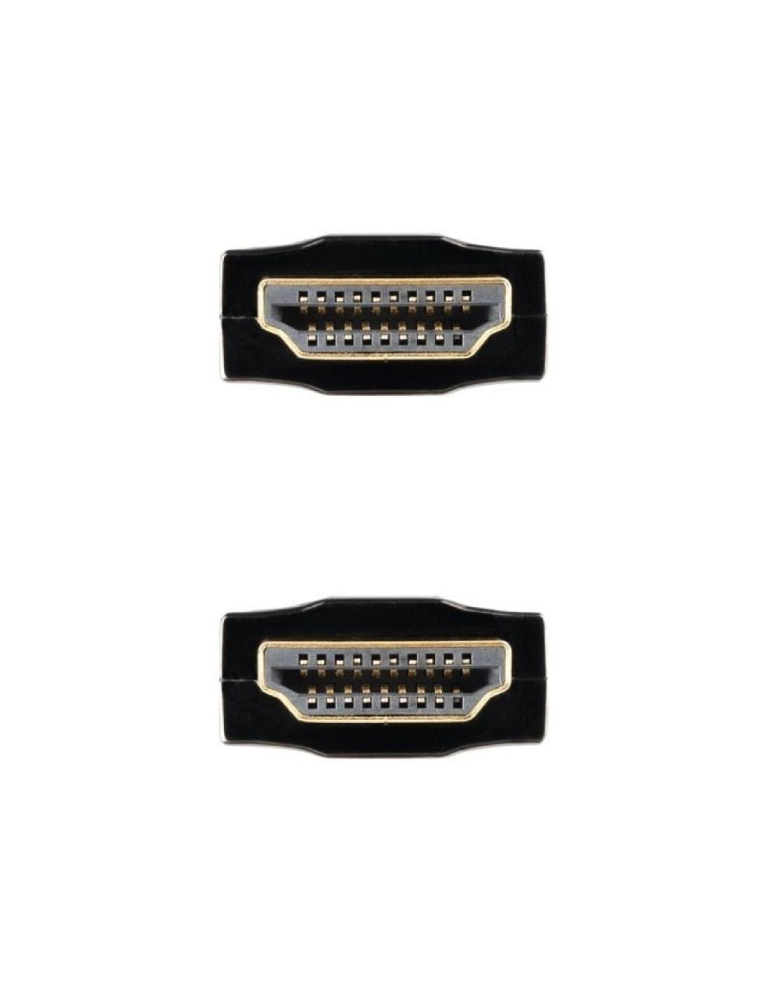 NANOCABLE CABLE HDMI V2.0 AOC 4K@60HZ 18Gbps NEGRO 80 M - imagen 3