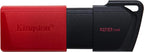 KINGSTON 128GB USB3.2 GEN1 DATATRAVELER EXODIA M (BLACK + RED) - imagen 1