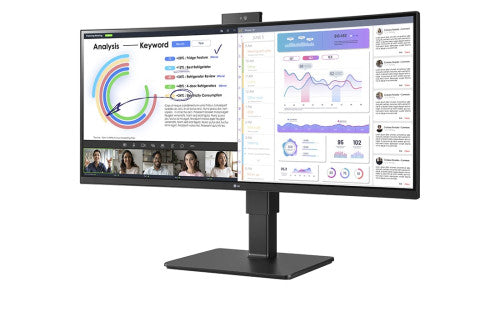 LG 34BQ77QC-B pantalla para PC 86,4 cm (34") 3440 x 1440 Pixeles UltraWide Dual Quad HD LCD Negro - imagen 3