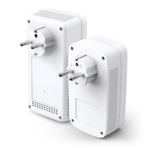 TP-Link Kit Extensor WiFi Powerline TL-WPA8631P AC1300 Toma de Corriente Adicional 3 Puertos Gigabit - imagen 2